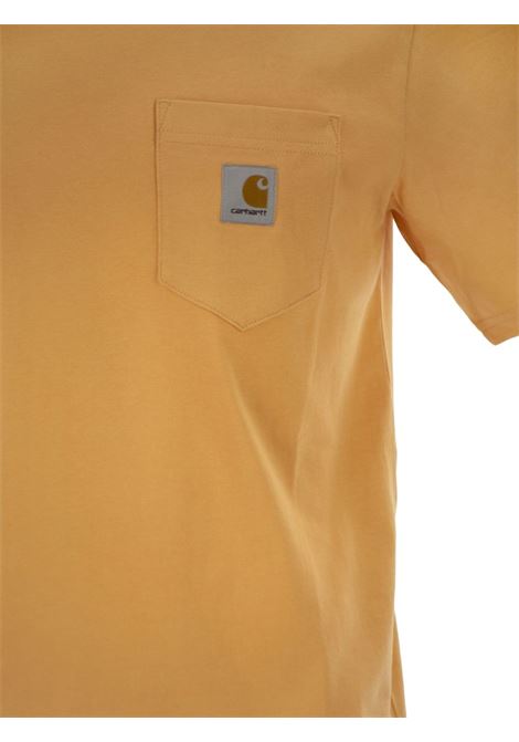 pocket t-shirt men orange CARHARTT WIP | I0304343IA.XX